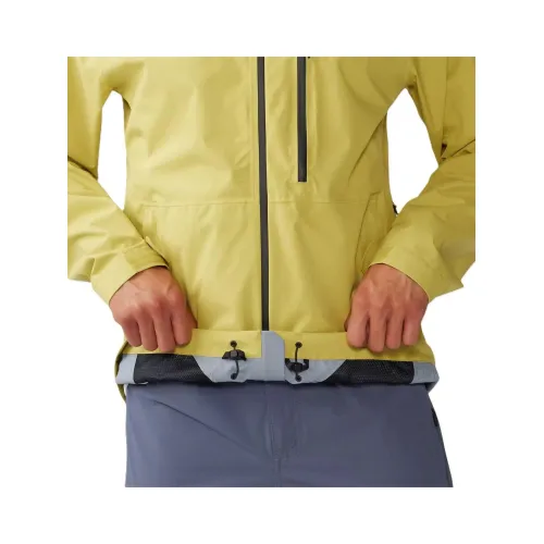 Mountain Hardwear Stretch Ozonic Jacket Férfi Esőkabát 351-Bright Olive