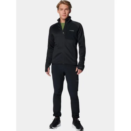 Columbia Triple Canyon Grid Fleece Fz II Férfi Polár, Softshell, Középréteg 010-Black