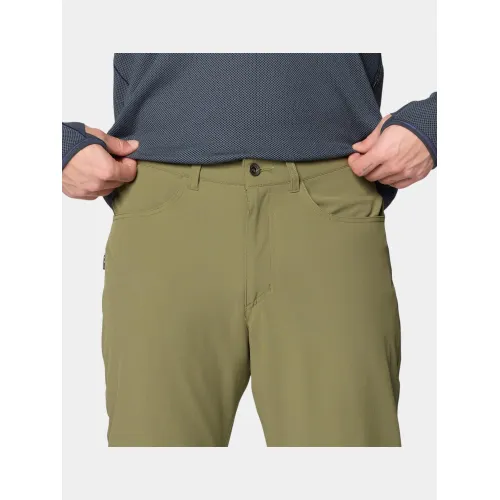 Mountain Hardwear Yumalino Lined Pant Férfi Túranadrág, esőnadrág 353-Combat Green Heather