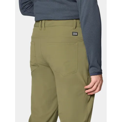 Mountain Hardwear Yumalino Lined Pant Férfi Túranadrág, esőnadrág 353-Combat Green Heather