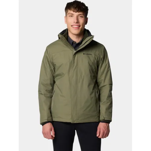 Columbia Tunnel Falls II Interchange Jacket Férfi Utcai Kabát 397-Stone Green