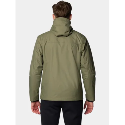 Columbia Tunnel Falls II Interchange Jacket Férfi Utcai Kabát 397-Stone Green