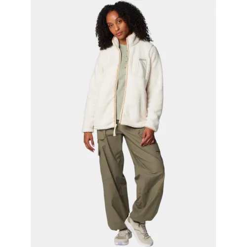 Columbia West Bend Full Zip II Női Polár, Softshell, Középréteg 191-Chalk