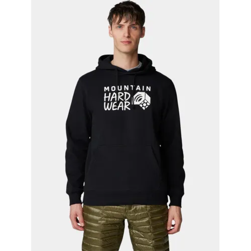 Mountain Hardwear MHW Logo PO Hoody Férfi Pulóver 010-Black