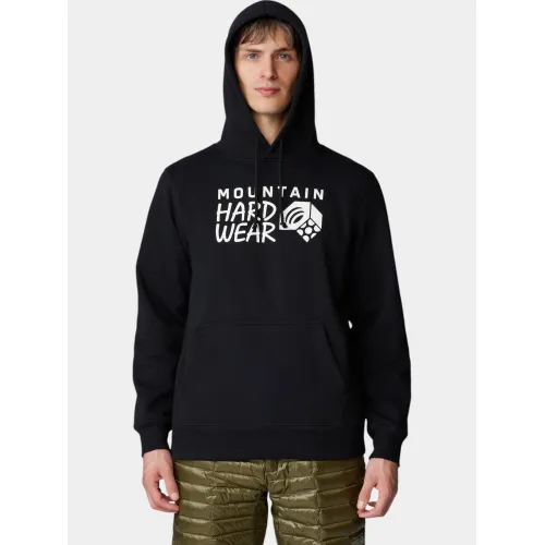 Mountain Hardwear MHW Logo PO Hoody Férfi Pulóver 010-Black