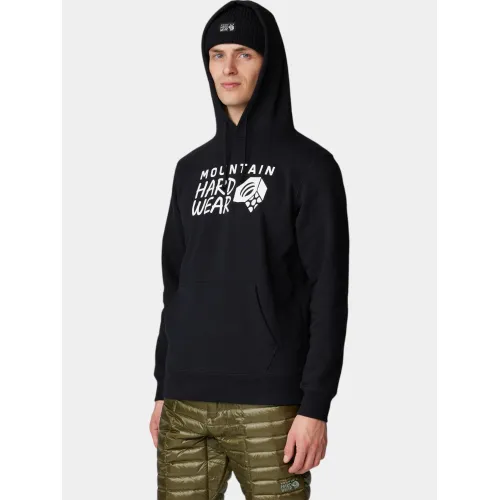 Mountain Hardwear MHW Logo PO Hoody Férfi Pulóver 010-Black