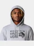 Mountain Hardwear MHW Logo PO Hoody Férfi Pulóver 057-Hardwear Grey Heather
