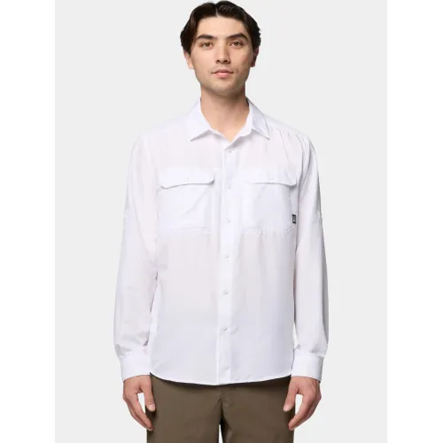Mountain Hardwear Canyon Long Sleeve Shirt Férfi Ing 101-White