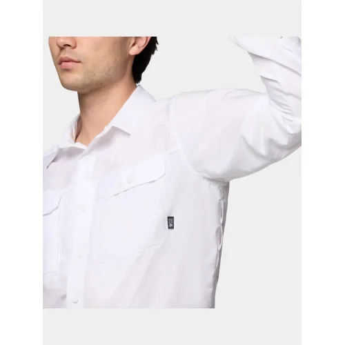 Mountain Hardwear Canyon Long Sleeve Shirt Férfi Ing 101-White