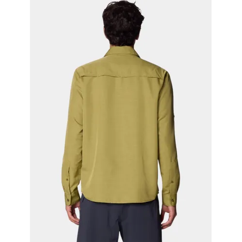 Mountain Hardwear Canyon Long Sleeve Shirt Férfi Ing 331-Grove Green