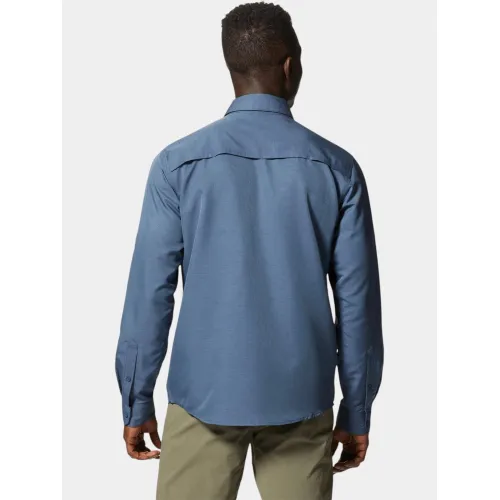 Mountain Hardwear Canyon Long Sleeve Shirt Férfi Ing 492-Zinc