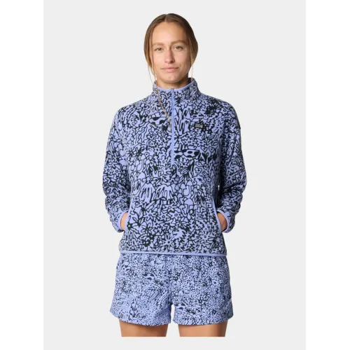 Mountain Hardwear Microchill Pullover Női Polár, Softshell, Középréteg 536-Light Illusion Forager Print