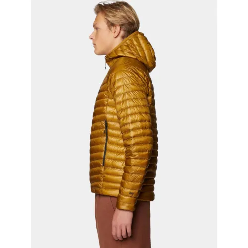Mountain Hardwear Ghost Whisperer Hoody Férfi Utcai Kabát 255-Olive Gold