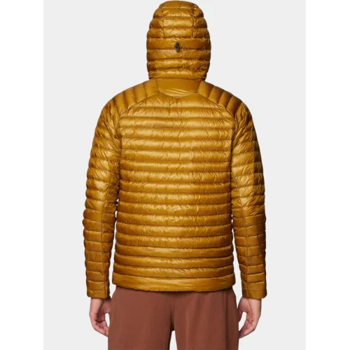 Mountain Hardwear Ghost Whisperer Hoody Férfi Utcai Kabát 255-Olive Gold