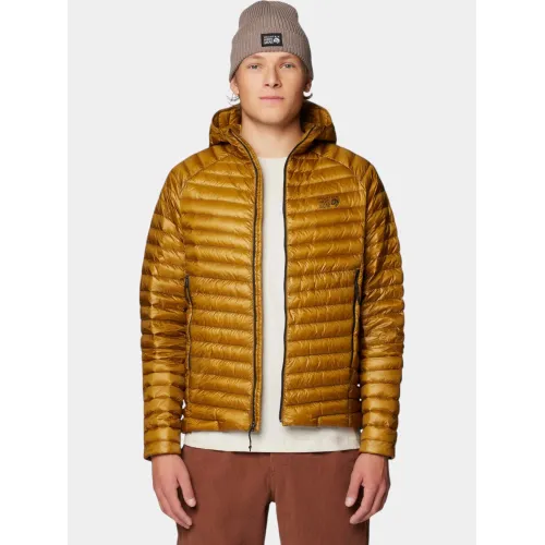 Mountain Hardwear Ghost Whisperer Hoody Férfi Utcai Kabát 255-Olive Gold