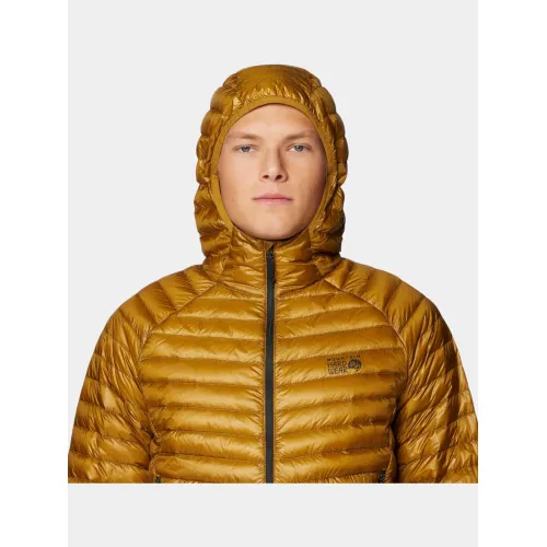 Mountain Hardwear Ghost Whisperer Hoody Férfi Utcai Kabát 255-Olive Gold