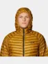 Mountain Hardwear Ghost Whisperer Hoody Férfi Utcai Kabát 255-Olive Gold