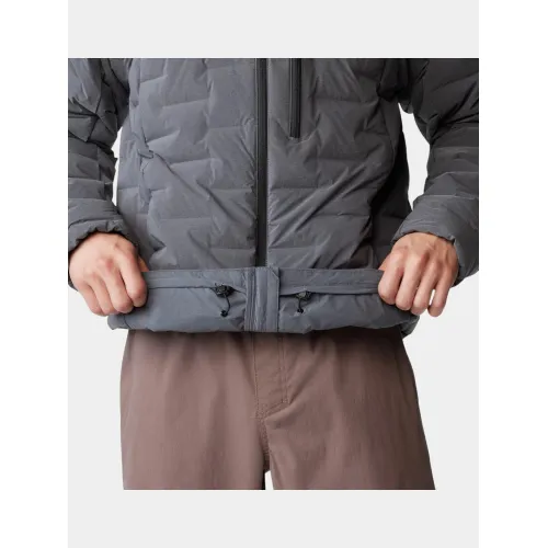 Mountain Hardwear Stretchdown Hoody Férfi Utcai Kabát 007-Volcanic Heather