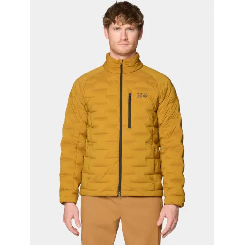 Mountain Hardwear StretchDown Jacket Férfi Utcai Kabát 255-Olive Gold