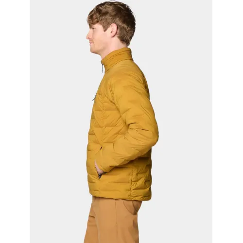 Mountain Hardwear StretchDown Jacket Férfi Utcai Kabát 255-Olive Gold