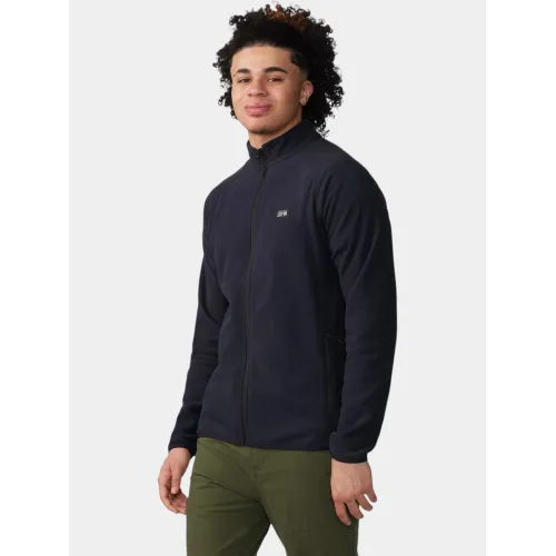 Mountain Hardwear Microchill Full Zip Jacket Férfi Polár, Softshell, Középréteg 010-Black