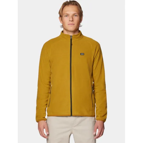 Mountain Hardwear Microchill Full Zip Jacket Férfi Polár, Softshell, Középréteg 255-Olive Gold