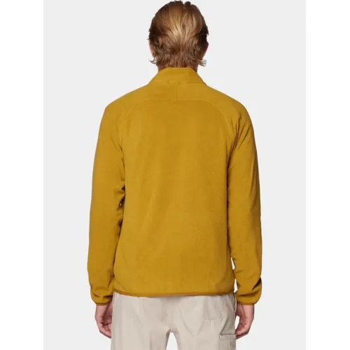 Mountain Hardwear Microchill Full Zip Jacket Férfi Polár, Softshell, Középréteg 255-Olive Gold