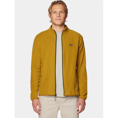 Mountain Hardwear Microchill Full Zip Jacket Férfi Polár, Softshell, Középréteg 255-Olive Gold