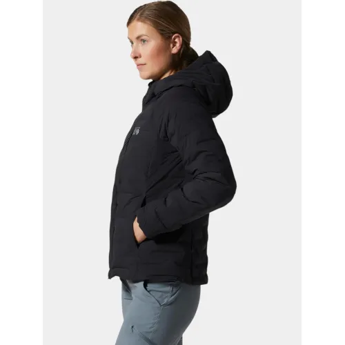Mountain Hardwear Stretchdown Hoody Női Utcai Kabát 010-Black