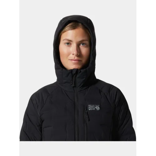 Mountain Hardwear Stretchdown Hoody Női Utcai Kabát 010-Black