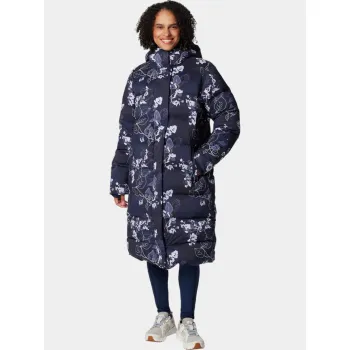 Columbia Boundless Days Print Long Down Jacket