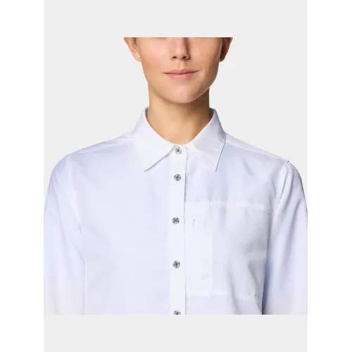 Mountain Hardwear Canyon Long Sleeve Női Ing, Blúz 100-White