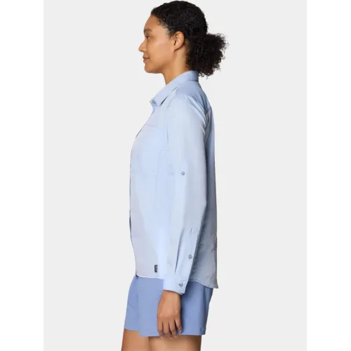 Mountain Hardwear Canyon Long Sleeve Női Ing, Blúz 448-Best Coast Blue