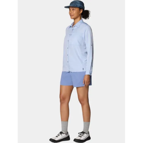 Mountain Hardwear Canyon Long Sleeve Női Ing, Blúz 448-Best Coast Blue