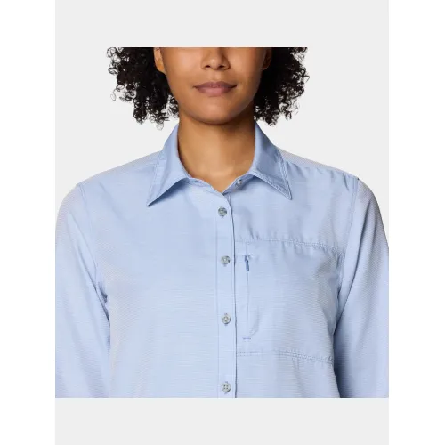 Mountain Hardwear Canyon Long Sleeve Női Ing, Blúz 448-Best Coast Blue