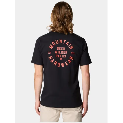 Mountain Hardwear MHW Circle Short Sleeve Mountain Hardwear MHW Circle Short Sleeve Férfi Póló 010-Black