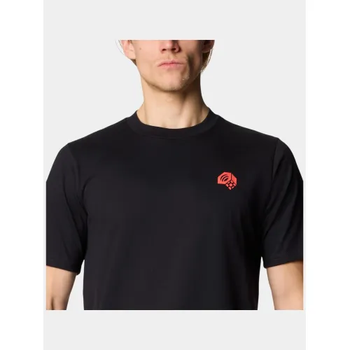 Mountain Hardwear MHW Circle Short Sleeve Mountain Hardwear MHW Circle Short Sleeve Férfi Póló 010-Black