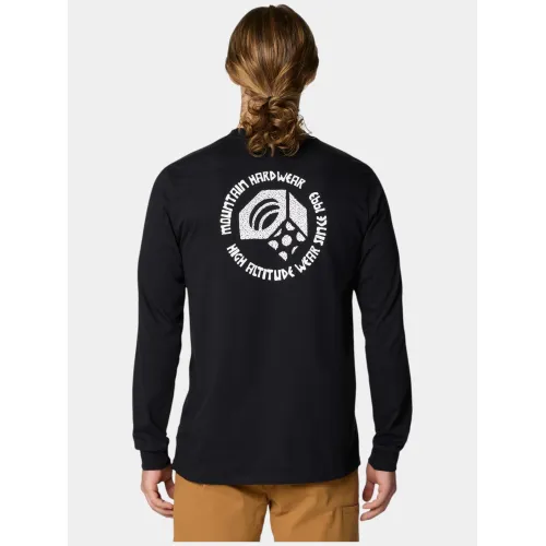 Mountain Hardwear Tri-Color Bolt Long Sleeve Mountain Hardwear Tri-Color Bolt Long Sleeve Férfi Hosszú ujjú póló 010-Black