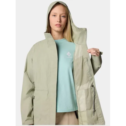 Columbia Hikebound II Long Jacket Női Utcai Kabát 348-Safari