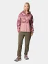 Columbia Hikebound Printed Jacket Női Utcai Kabát 659-Eraser Pink