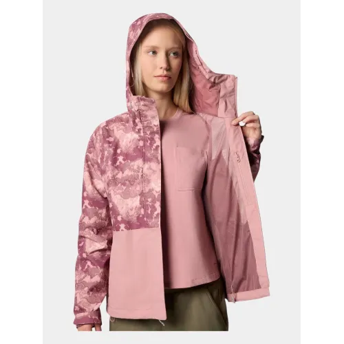 Columbia Hikebound Printed Jacket Női Utcai Kabát 659-Eraser Pink