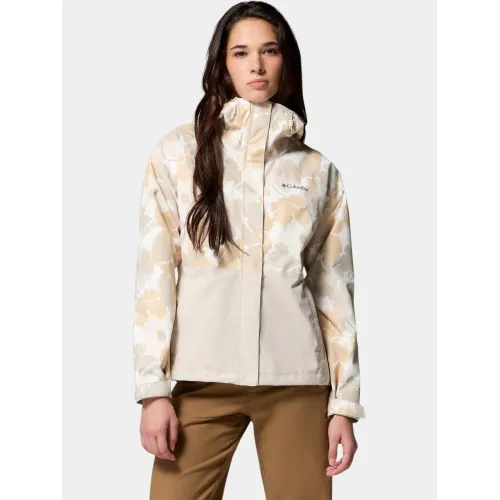 Columbia Hikebound Printed Jacket Női Utcai Kabát 279-Dark Stone