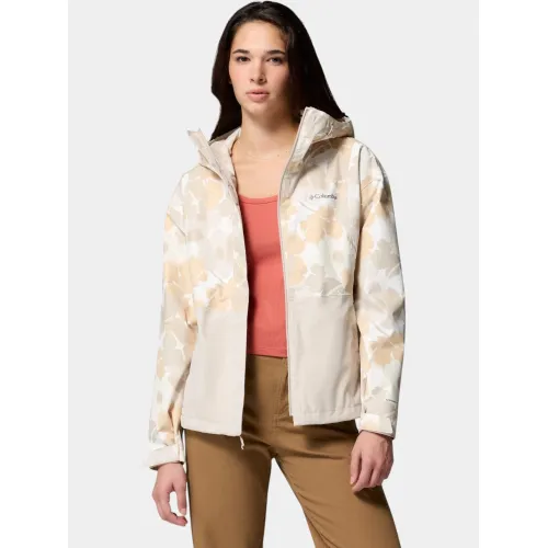 Columbia Hikebound Printed Jacket Női Utcai Kabát 279-Dark Stone