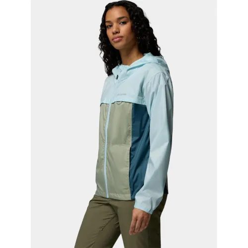 Columbia Crested Canyon Windbreaker Női Utcai Kabát 349-Safari