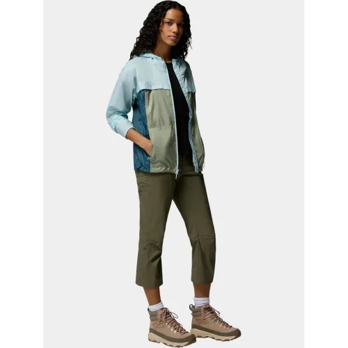 Columbia Crested Canyon Windbreaker Női Utcai Kabát 349-Safari