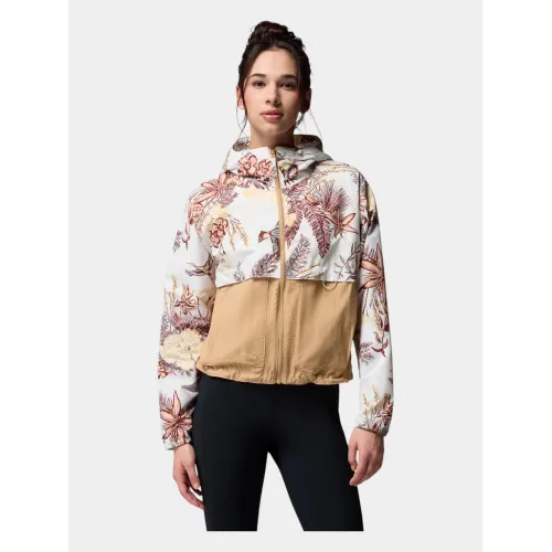 Columbia Spire Valley Printed Windbreaker Női Utcai Kabát 125-Sea Salt