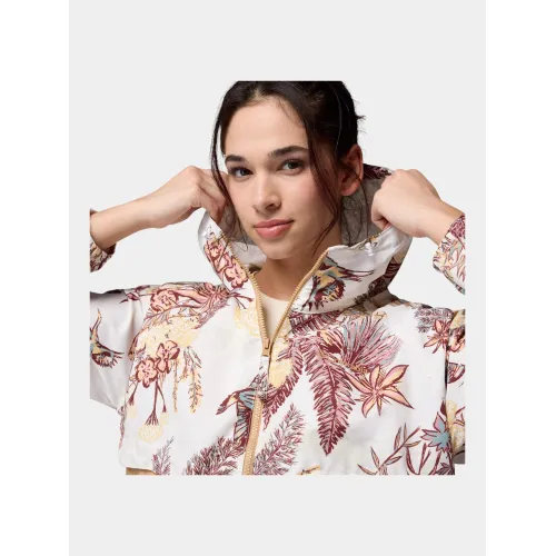 Columbia Spire Valley Printed Windbreaker Női Utcai Kabát 125-Sea Salt