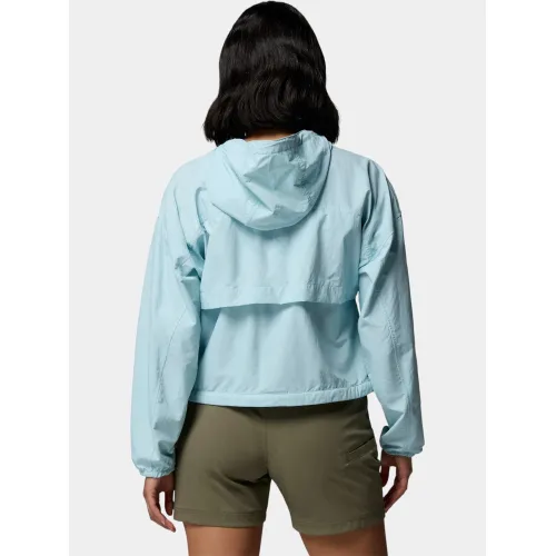Columbia Spire Valley Cropped Windbreaker Női Utcai Kabát 482-Marine Light
