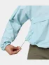 Columbia Spire Valley Cropped Windbreaker Női Utcai Kabát 482-Marine Light