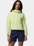Columbia Spire Valley Cropped Windbreaker Női Utcai Kabát 775-Citron Haze